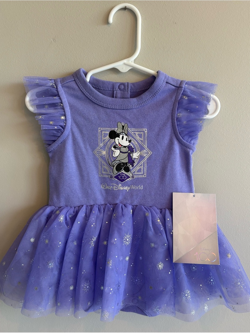 Disney Limited Edition Minnie Mouse 100 Year Celebration Dress Size 6-9M NWT
